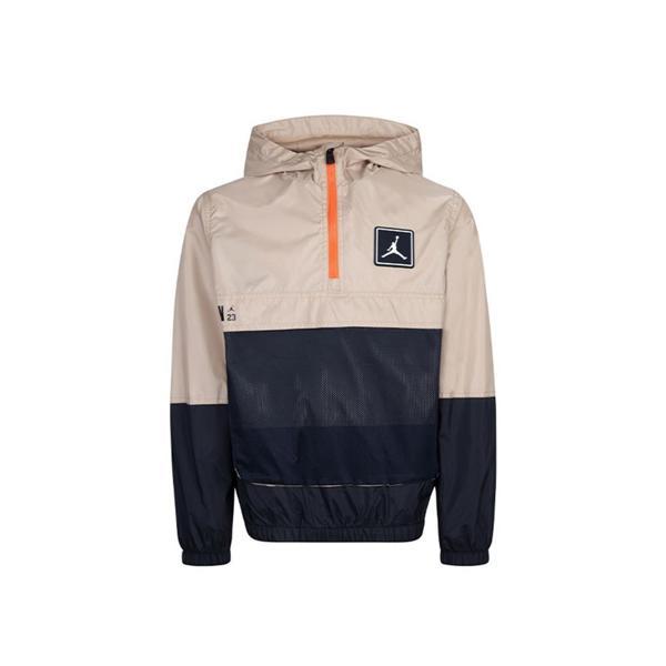 Half Zip Windbreaker Çocuk Mont 95C476-X0L - Image 1