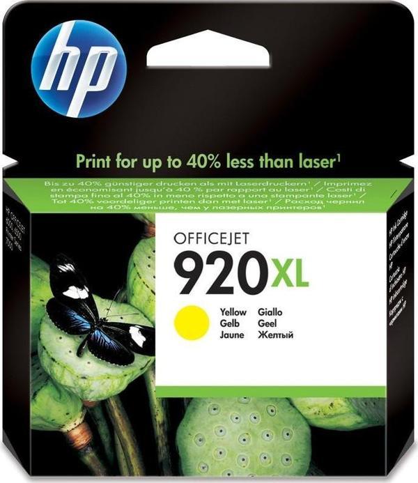 HP 920Xl Yellow Sarı Yüksek Kapasiteli Kartuş Cd974Ae - Image 1