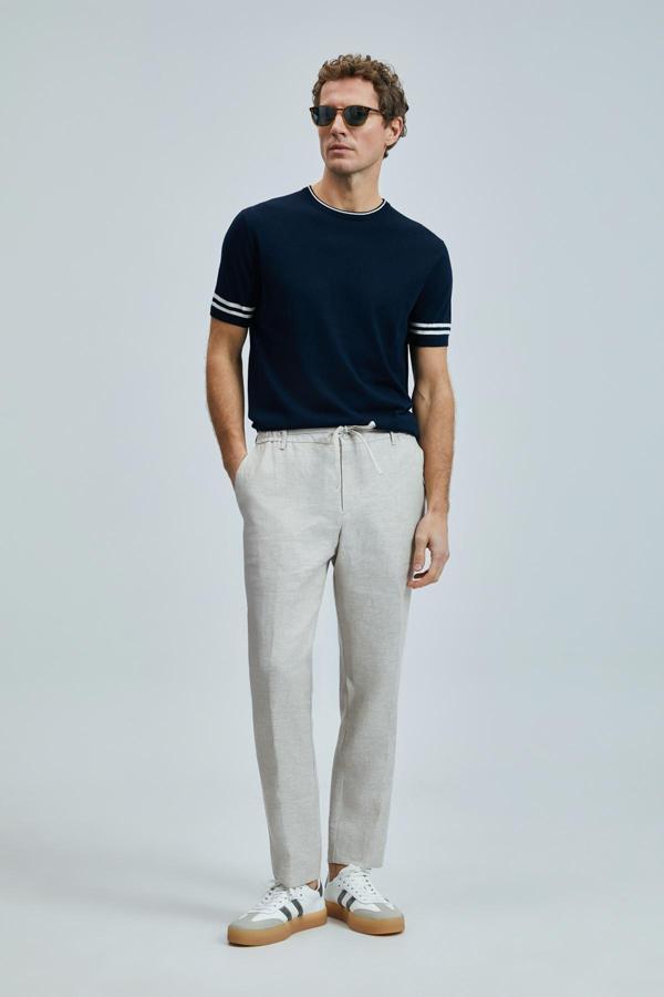 Lufian Robert Erkek İpek Karışımlı Kazak 111090111 - Image 1