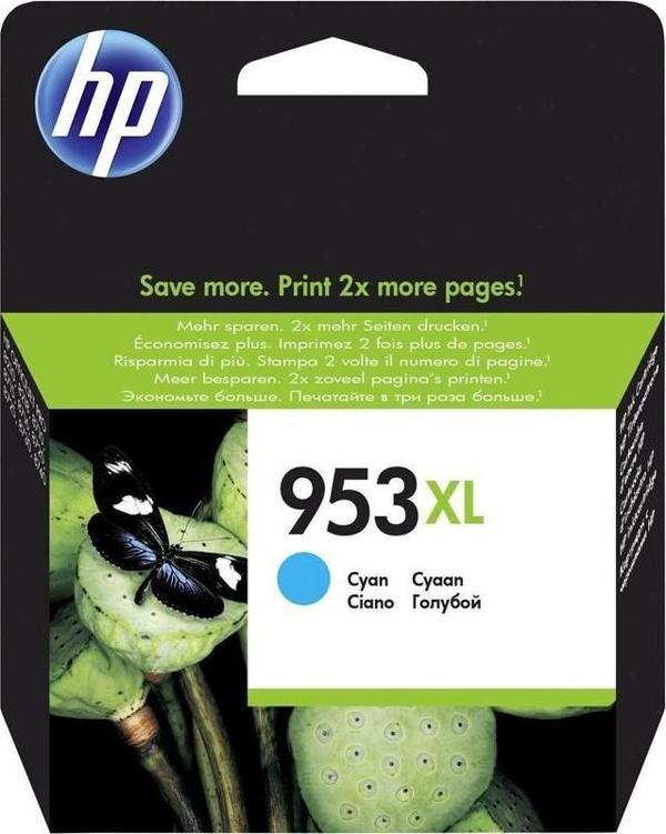 HP 953Xl Cyan Mavi Yüksek Kapasite Kartuş F6U16Ae - Image 1