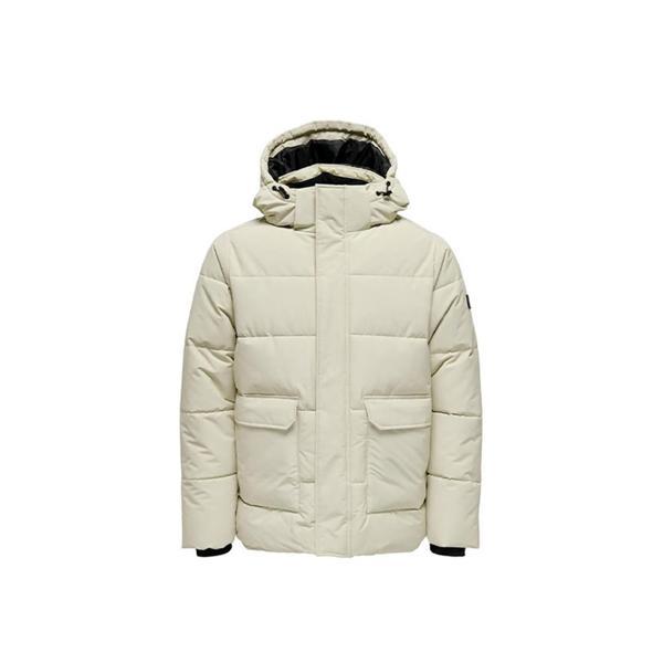 Erkek Ceket Onscarl Life Quilted Jacket Noos Otw 22025825-Silver Lining - Image 1