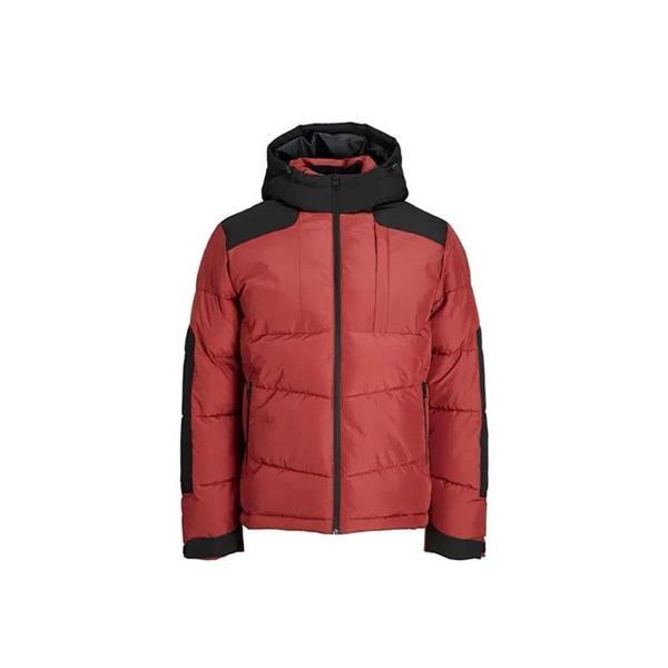 Jack&Jones Erkek Ceket Jcootis Puffer Sn 12239001-Rosewood - Image 1