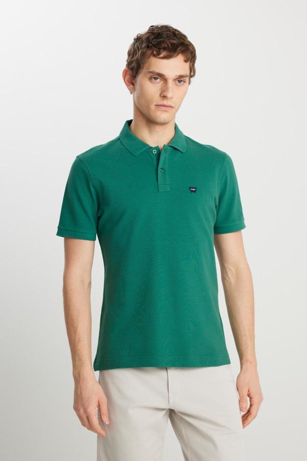 Wrangler Regular Fit Erkek Polo T-shirt MW7D5K4XX2T300 - Image 1