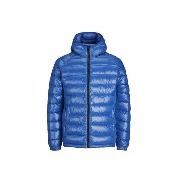 Jack&Jones Erkek Ceket Jcotrace Light Jacket Hood 12241627-Blue Iolite - Image 1