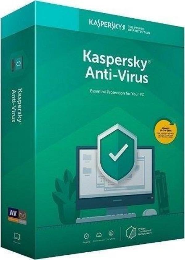Kaspersky Antivirüs Programı Türkçe 2 Kullanıcı 1 Yıl Box - Image 1
