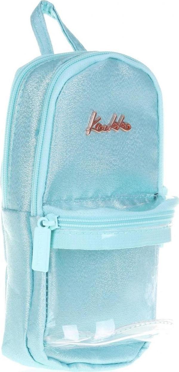 Kaukko Kalem Çantası Magical Junior Bag Transparent Turkuaz K2501 - Image 1