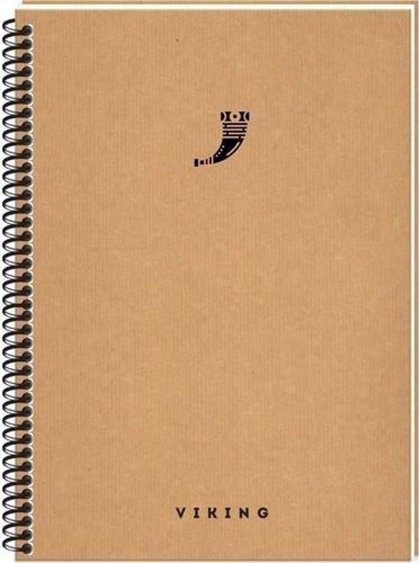 Keskin Color La Plume Viking 17X24Cm 100 Yaprak Kareli Spiralli Sert Kapak Not Defteri 417956-99 - Image 1