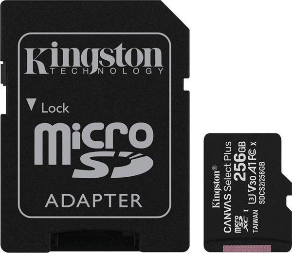 Kingston Sdcs2 256Gb Microsdhc Canvas Select Plus 100R A1 C10 Microsd Hafıza Kartı - Image 1