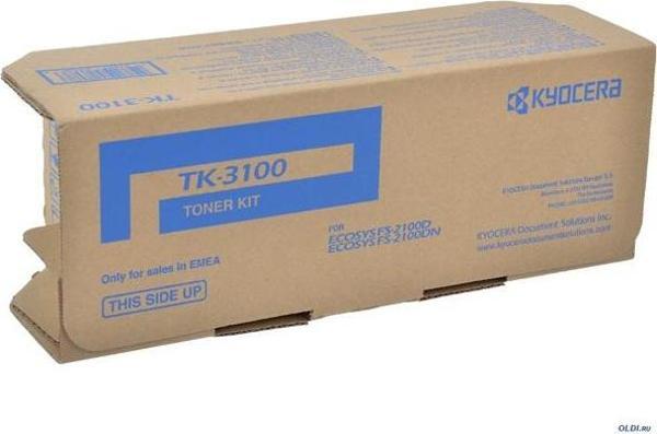 Kyocera Tk-3100 Orjinal Fotokopi Toneri Ecosys M3040-3540Dn Fs-2100D-4100-4200-4300 12.500 Sayfa - Image 1