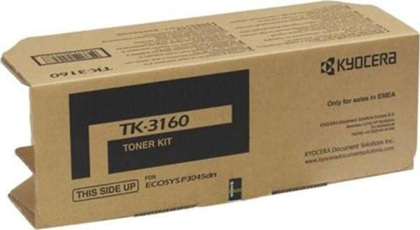 Kyocera Tk-3160 Orjinal Fotokopi Toneri Ecosys M3145Dn 12.500 Sayfa Kapasiteli - Image 1