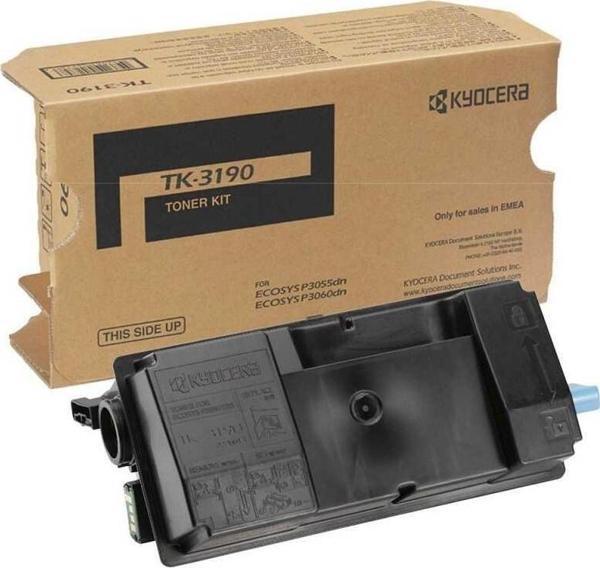 Kyocera Tk-3190 Orjinal Fotokopi Toneri Ecosys P3055Dn - P3060Dn - P3155 25.000 Sayfa Kapasiteli - Image 1