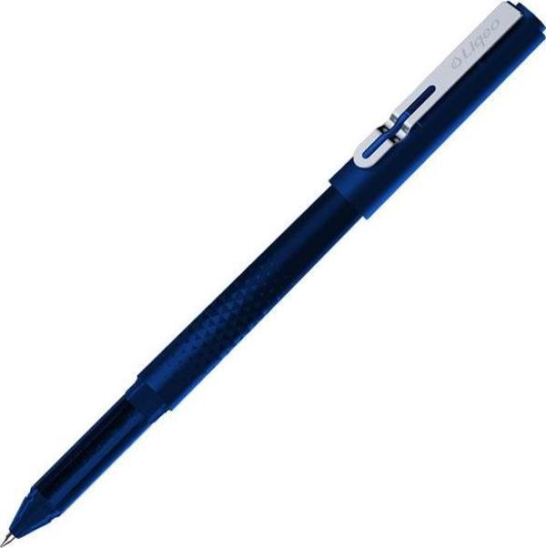 Liqeo Sign Gel Pen 1.0 Mm İmza Kalemi Mavi G-7010-130 (12 Li Paket) - Image 1