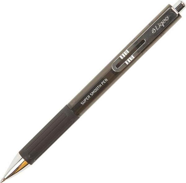 Liqeo Super Smooth Gel Pen 0.7 Mm Roller Kalem Siyah G-7009-190  (12 Li Paket) - Image 1