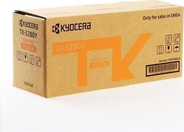 Kyocera Tk-5280K Yellow Sarı Orjinal Fotokopi Toneri Ecosys M6235Cidn-6635Cidn P6235Cdn 11.000 Sayfa Kapasiteli - Image 1