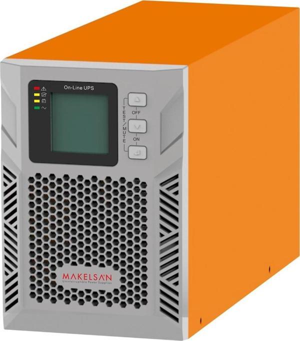 Makelsan Powerback Se Serisi 1 Kva Online 1F-1F 2-7Ah Akü Kesintisiz Güç Kaynağı - Image 1