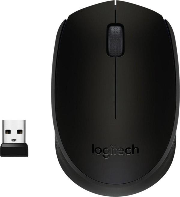 Logitech B170 Siyah Kablosuz Mouse 910-004798 - Image 1