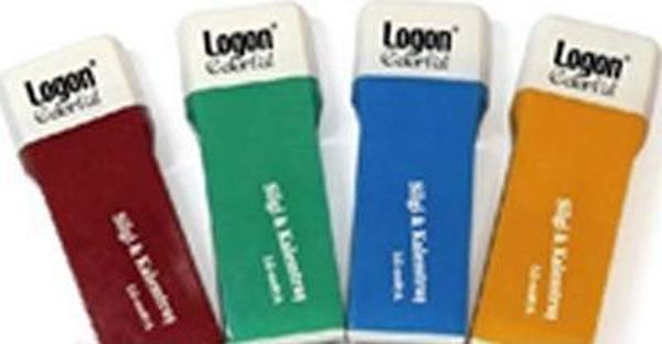 Logon Kalemtıraş Silgili 4 Renk Lg-0087A (24 Lü Paket) - Image 1