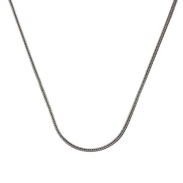 Swarovski Crystal Taşlı Damla Gümüş Kadın Kolye - Image 1