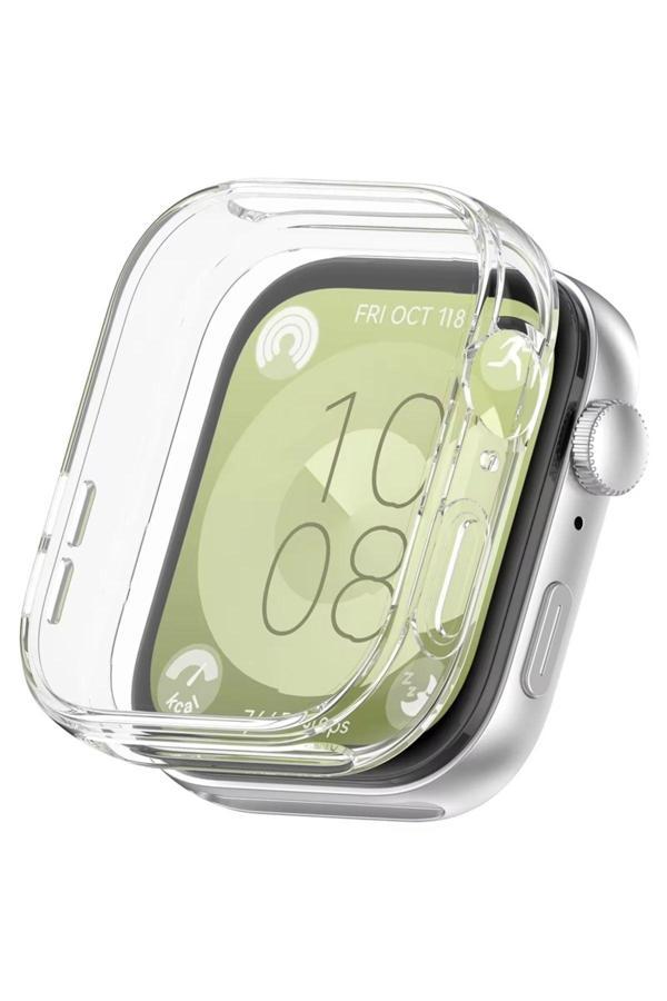 Redmud Teknoloji Huawei Watch Fit 3 Uyumlu  Kasa Ve  Ekran Koruyucu - Image 1