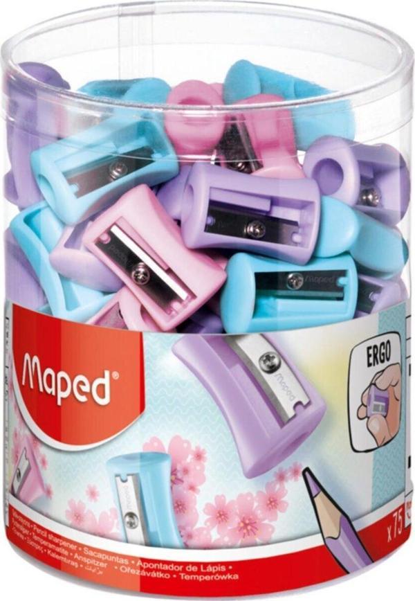 Maped Vivo Kalemtıraş Fancy Tek Delikli 063511 (65 Li Paket) - Image 1