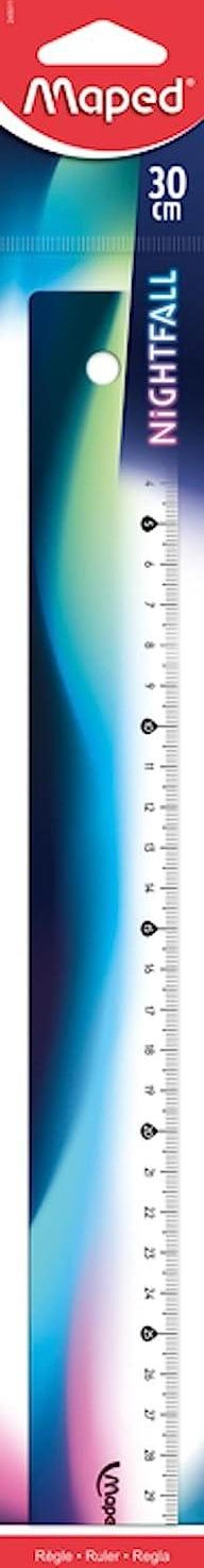 Maped Nightfall Cetvel 30 Cm 245011 - Image 1