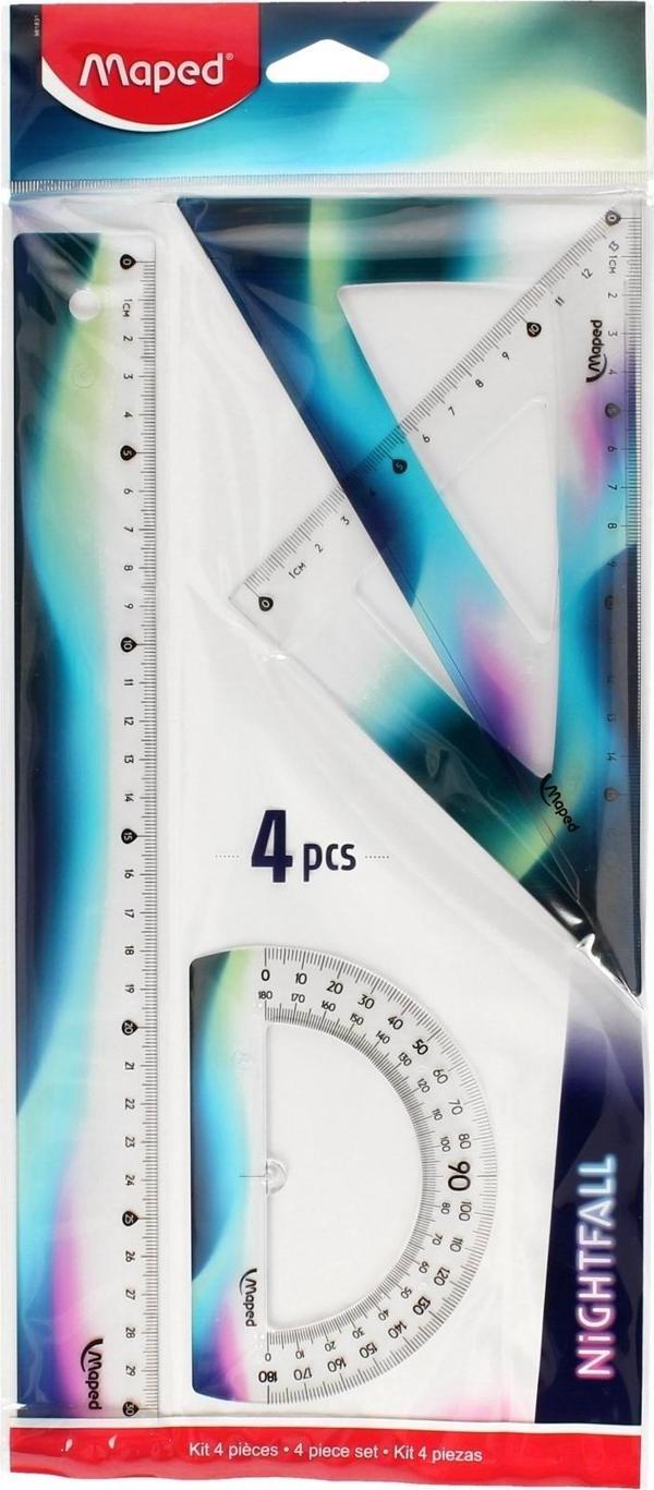 Maped Nightfall Çizim Seti 4 Lü 30 Cm 981831 - Image 1