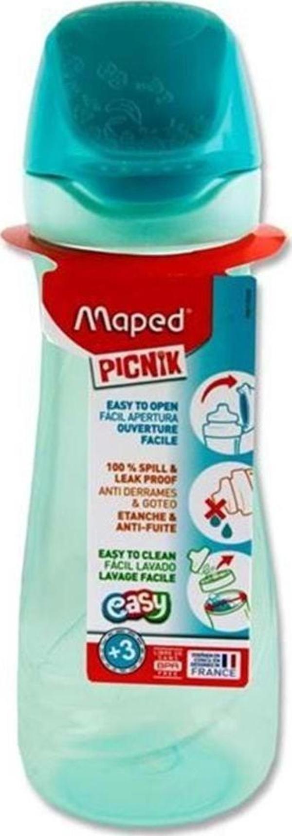 Maped Picnik 580 Ml Suluk (Su Matarası) Turkuaz 315414 871702 7 - Image 1