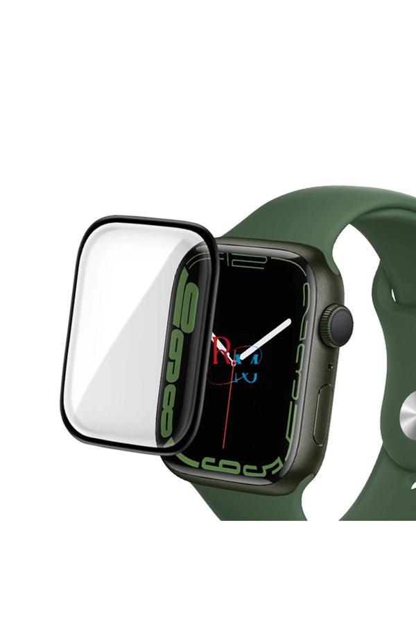 Redmud Teknoloji Apple Watch Seri 7 8 9 41 Mm İle Uyumlu Esnek  Nano Ekran Koruyucu - Image 1