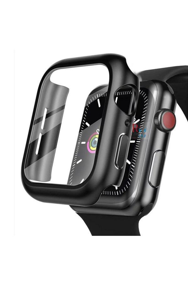 Redmud Teknoloji Apple Watch Se 4 5 Seri 40 Mm İle Uyumlu Kasa Ve Ekran Koruyucu 360 Koruma Kapak - Image 1