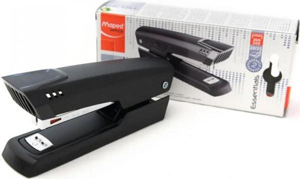 Maped Essentials Metal Half Strip Zımba Makinesı 24/6 - 26/6 Siyah 3154143543119 - Image 1