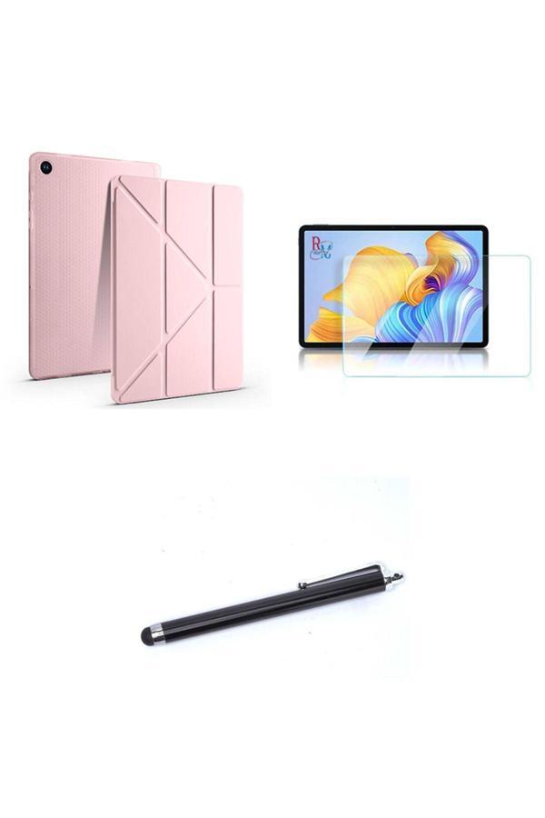 Redmud Teknoloji Samsung Galaxy Tab A9 Plus X210 Uyumlu Standlı Tablet Kılıfı Ekran Koruyucu Ve Kalem 3'Lü Set - Image 1