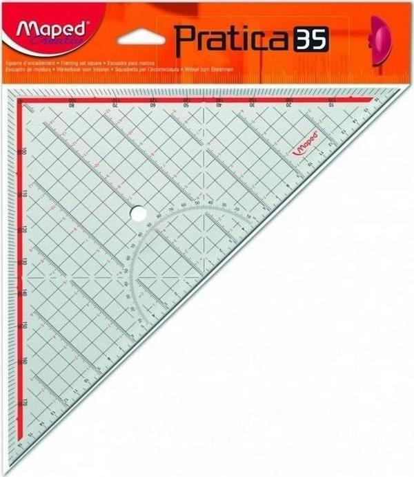 Maped Pratica 35 Tekstil Gönyesi 3154141471001 - Image 1