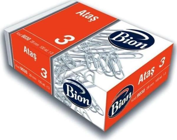 Mas Bion 9030 Ataş (Ataç) No:3 30 Mm (36 Paket) - Image 1