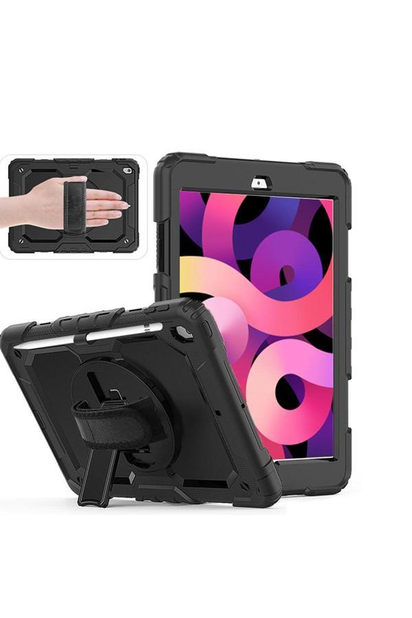 Redmud Teknoloji Ipad 7.Nesil 8.Nesil.9 Nesil 10.2 Inç Tam Uyumlu Zırh Özellikli Askılıklı Defender Military Kılıf - Image 1