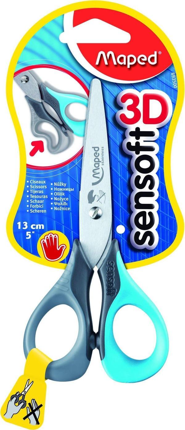 Maped Sensoft Solak Makas 13Cm (12 Li Paket) 3154146935003 - Image 1