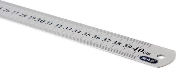 Mas Çelik Cetvel Çelik 40 Cm 2340 - Image 1