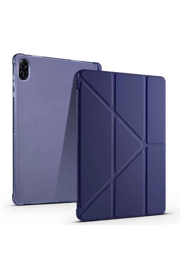 Redmud Teknoloji Honor Pad X8A İle Uyumlu 11 İnç Kılıf Üçgen Standlı Kalem Bölmeli Tablet Kılıfı - Image 1