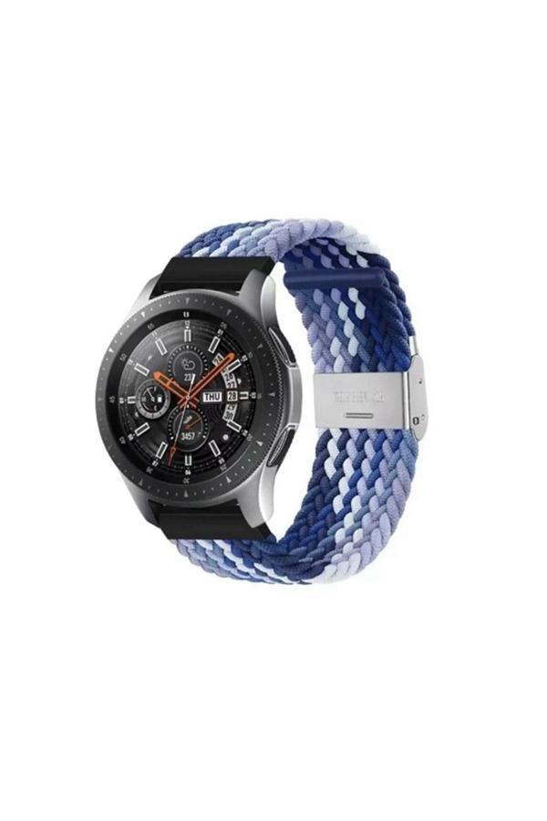 Unicell Samsung Galaxy Watch Active-Watch 3 41 Mm 20 Mm Uyumlu Metal Klipsli Flexıble Kordon - Image 1