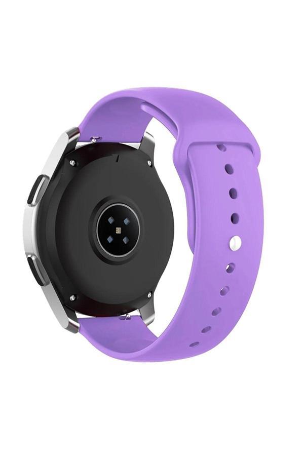 Unicell Samsung Galaxy Watch 3 45 Mm - Samsung Galaxy Watch 46 Mm Tam Uyumlu 22 Mm Klasik Silikon Kordon - Image 1