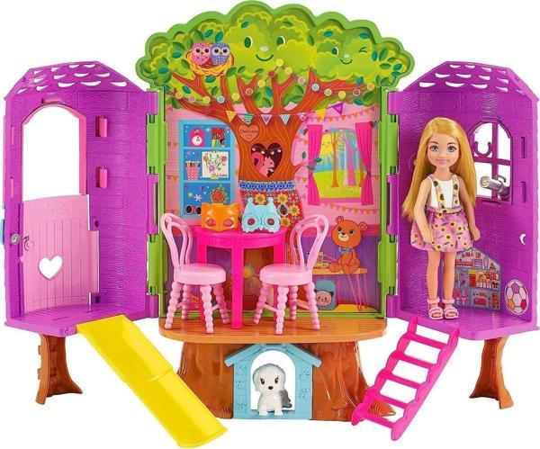 Mattel Oyuncak Barbie Chelseanın Ağaç Evi Hpl70 - Image 1