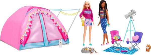 Mattel Oyuncak Barbie Malibu ve Brooklyn Kampta Oyun Seti Hgc18 - Image 1