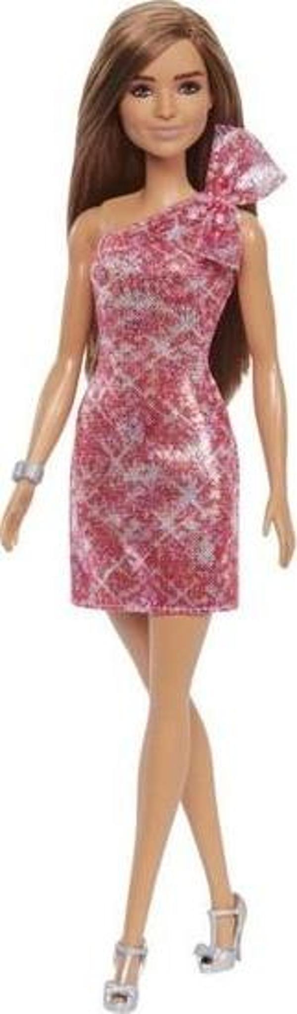 Barbie Pırıltılı Barbie Bebekler T7580 (Karışık Model 1 Adet) - Image 1