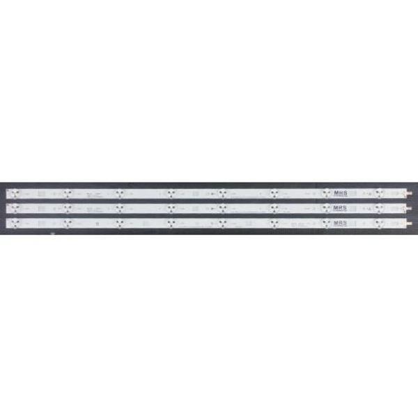 SAMSUNG 2013SONY32A 3228, SONY KLV-32R402A SIFIR LED BAR TAKIMI 3 ADET (8 LEDLİ) - Image 1