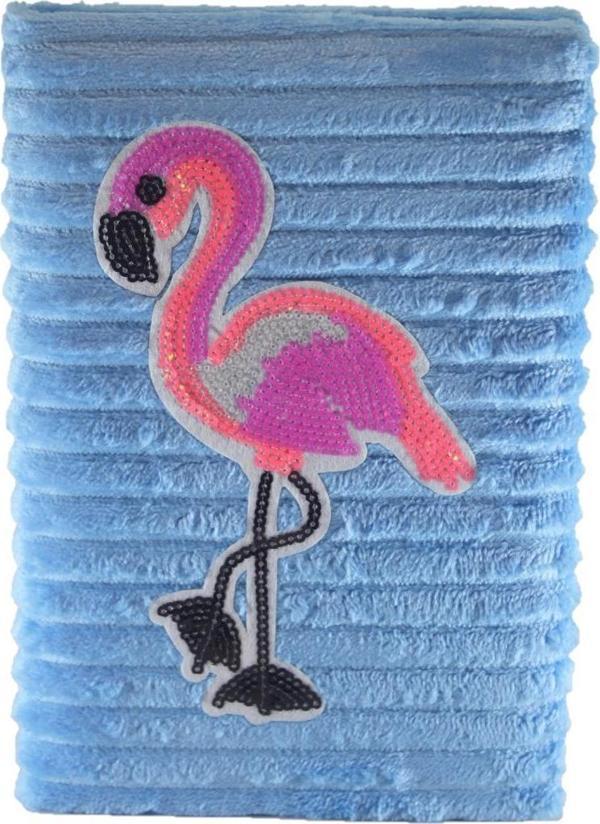 Mikro Hatıra Defteri Peluş 20X14 Cm (Asorti Karışık Renklerde) Pls-08 - Image 1