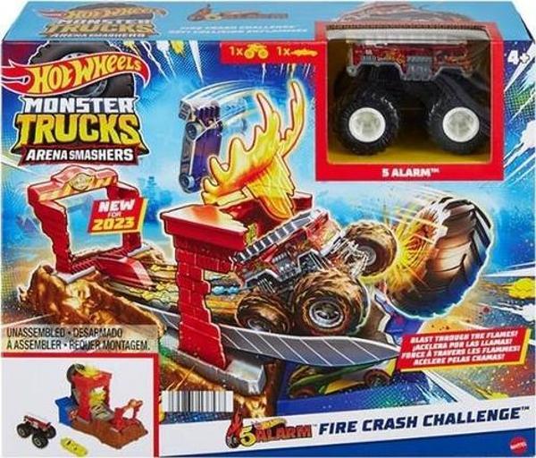 Mattel Oyuncak Hot Wheels Monster Trucks Arenada Mücadeleye Başlangiç Setleri HNB87 - Image 1