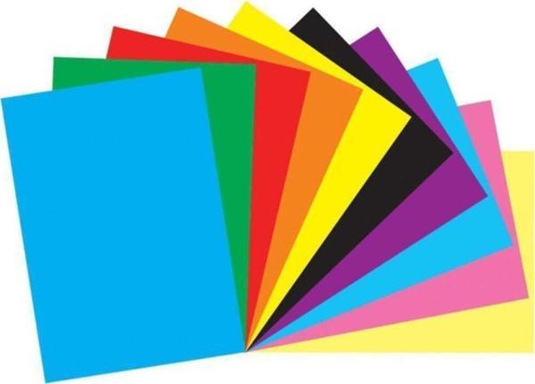 Mondi Fon Kartonu 50X70Cm 120 Gram Karışık Renk NE2001 (100 Lü Paket) - Image 1