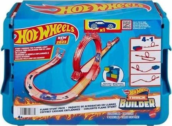 Mattel Oyuncak Hot Wheels Track Builder Alev Temalı Akrobasi Seti Hmc04 - Image 1