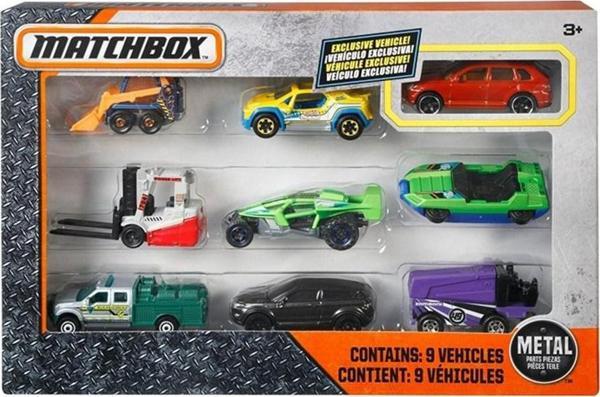 Mattel Oyuncak Matchbox Araba Seti 9 Lu X7111 - Image 1