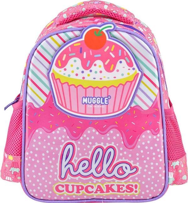 Muggle Anaokulu Sırt Çantası Cup Cake Pembe Mu-7075 - Image 1