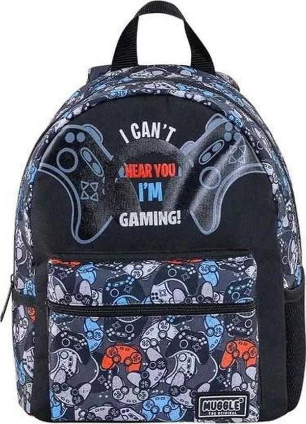 Muggle Anaokulu Sırt Çantası Game Over Siyah Mu-9406 - Image 1